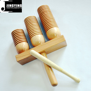 En gros Orff Petites Percussions Série Orff Instrument Instrument De Musique En Bois <span class=keywords><strong>Agogo</strong></span> - Product Image 2