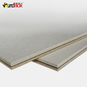 Pannelli <span class=keywords><strong>Acustici</strong></span> a 3 Strati Soundbox per Trattamento Acustico, Studio Musicale, Bar, Hotel, Pannello Fonoassorbente per Edifici - Product Image 5