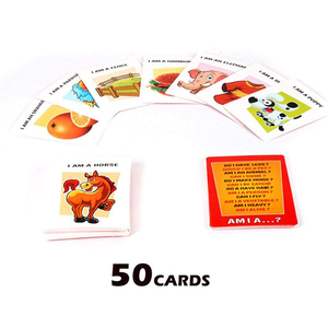 เดาว่าใครเป็นเกม<span class=keywords><strong>คำถาม</strong></span>ด่วนเกมของเล่นสำหรับเด็กสำหรับงานปาร์ตี้ - Product Image 4