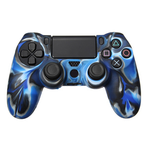 Mềm Silicone cao su da trường hợp bìa linh hoạt bảo vệ da cho Playstation <span class=keywords><strong>4</strong></span> cho PS4 cho <span class=keywords><strong>Dualshock</strong></span> <span class=keywords><strong>4</strong></span> với các nút - Product Image 2