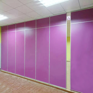 <span class=keywords><strong>Mampara</strong></span> de Pared Plegable y Móvil de Melamina Personalizada OEM <span class=keywords><strong>para</strong></span> Uso en Escuelas, Gimnasios, Almacenes y Baños - Plegable Comercial Insonorizada - Product Image 1