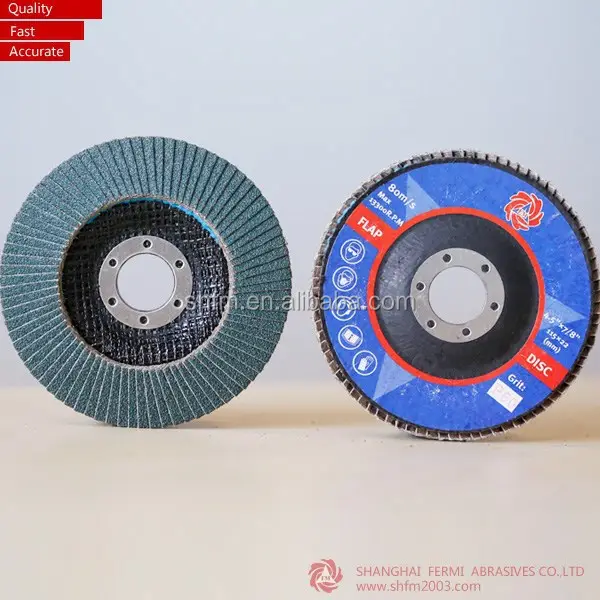 4 "-7" zirkonia Flap Discs(VSM ZK713X, ZK765X)