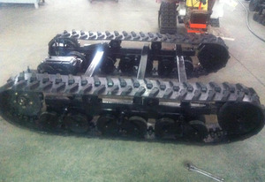 Sistemas de vía de tren de rodaje de Orugas de goma, para mini excavadora, cargadora y Excavadora Driliing Rigs - Product Image 1