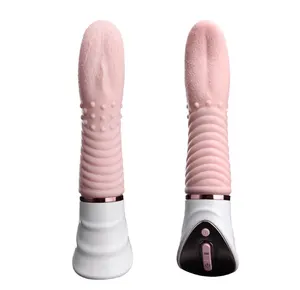 G-spot clit kích thích massage sốc điện masturbator rung khiêu dâm lưỡi hình dạng thực tế dương vật dương vật Vibrator Đồ chơi tình dục