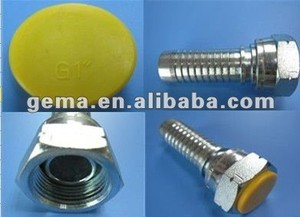 22611 <span class=keywords><strong>DKR</strong></span> barrió bsp hembra codo de slip-on de tuerca bsp manguera conector HEMBRA BSP ASIENTO Conectores Hidráulicos - Product Image 2