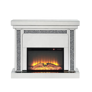 Decoración de casa aplastado diamante eléctrico espejo <span class=keywords><strong>chimenea</strong></span> - Product Image 4