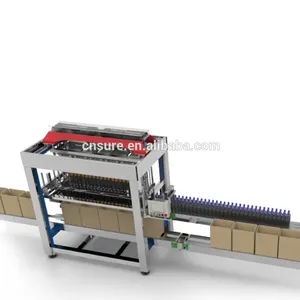 automatische case packer voor flessen drank kartonneermachine verpakkingsmachine voor flessen drank