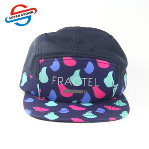 Al aire libre al diseño de su propio de sublimación impreso sombrero 5 Panel Snapback Cap - Product Image 2