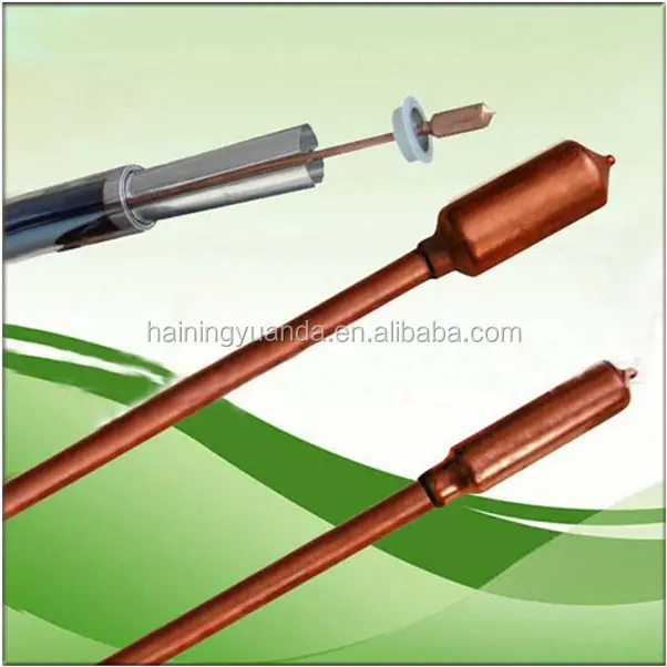 Solar Water Heater Parts Copper Heat Pipe Solar Vacuum Tube