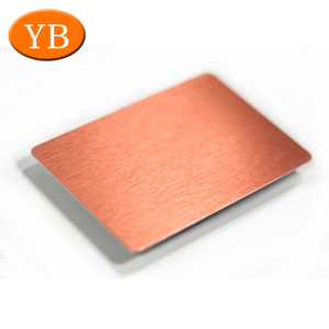 De estampado de Metal de aluminio cepillado en blanco tarjeta de negocio - Product Image 3