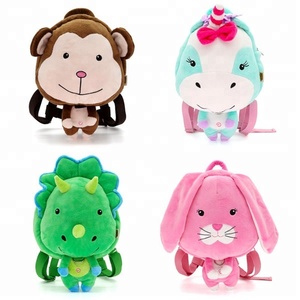 Baby <strong>Toddler</strong> Walking Safety Plush Brown Monkey <strong>Bag</strong> Backpack with Leash Fashion Stuffed Animal Soft Plush Monkey Kids School <strong>Bag</strong> - Product Image 6