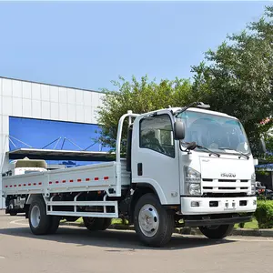 <span class=keywords><strong>Camion</strong></span> de fret à plateau basculant Isuzu de 6 tonnes, 14-15 pieds, NPR, Euro 4, diesel, 4x2, nouvelle vente chaude, camions à vendre - Product Image 1