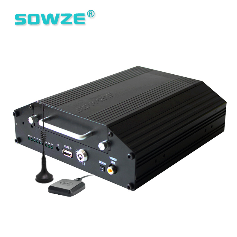 4ch HDD MDVR плеер H.264 GPS 4 г WiFi, Автомобильный видеорегистратор Бесплатная обеспечение H.264 MDVR 4 г