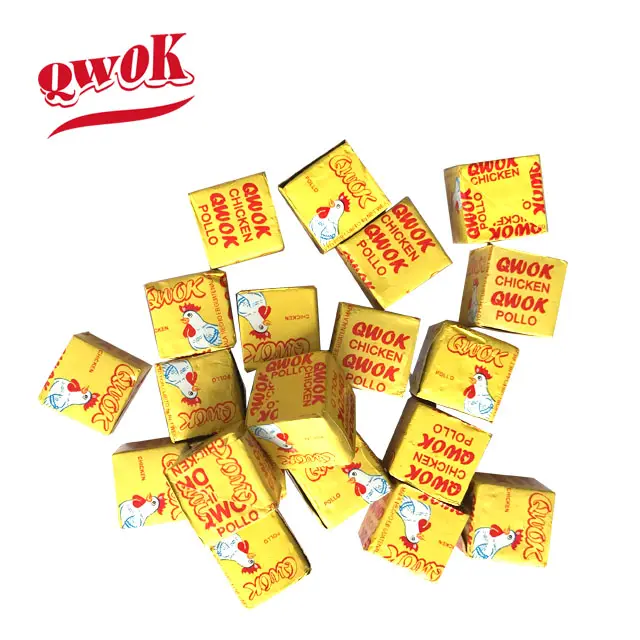 4G * 50*48 HALAL CHICEKN SAPORE CUBO CONDIMENTO CUBO di POLLO BOUILLON CUBO