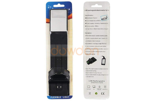 <span class=keywords><strong>Lampada</strong></span> da lettura con clip segnalibro, luminosità regolabile <span class=keywords><strong>a</strong></span> 4 livelli, ricaricabile tramite USB - Product Image 6