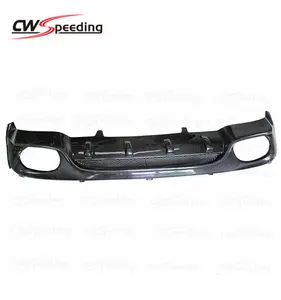 2009-2012 ABT STILE FIBRA di CARBONIO PARAURTI POSTERIORE LIP DIFFUSORE POSTERIORE PER VW PASSAT CC