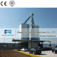 Silos in Acciaio Inossidabile per la Conservazione dei Chicchi di Caffè