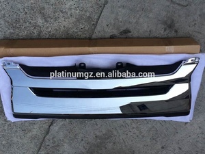אוטומטי חלקי חילוף באיכות טובה כרום מול סורג fit עבור <span class=keywords><strong>hiace</strong></span> 2014-2018 נוסע ואן צר גוף kdh 200 quantum חלקי - Product Image 3