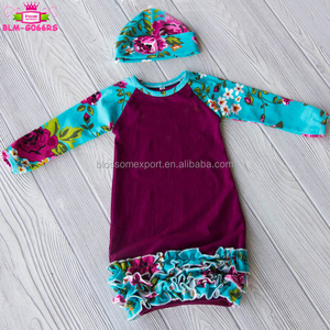 Imágenes <span class=keywords><strong>de</strong></span> los últimos vestidos mangas largas nuevo patrón glaseado volante blanco Floral Rosa cuerpo bebé sacos <span class=keywords><strong>de</strong></span> <span class=keywords><strong>dormir</strong></span> - Product Image 3