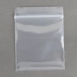 Şeffaf Zip kilitli çantalar Clear 2MIL Poly Bag yeniden kapatılabilir plastik küçük çantalar