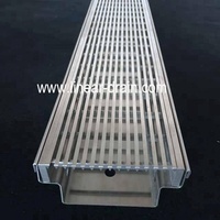 Drain de sol de garage en acier inoxydable robuste