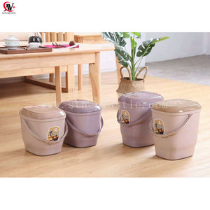 Cubo de Plástico con Filtro para Residuos de Té y Asa, <span class=keywords><strong>1</strong></span> Juego de Coladores de Hojas de Té para Uso en el Hogar y la Oficina - Product Image 5