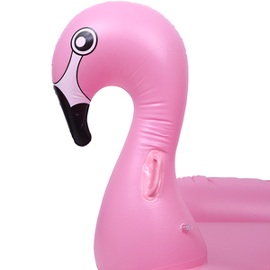 Anneau <span class=keywords><strong>gonflable</strong></span> en forme de <span class=keywords><strong>flamant</strong></span> <span class=keywords><strong>rose</strong></span>, pour piscine, de haute qualité, prix d'usine, nouveau - Product Image 4