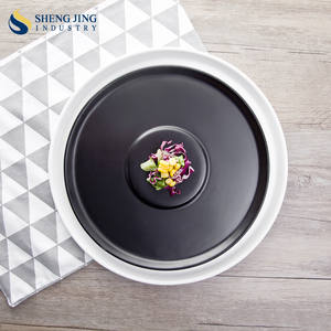 <span class=keywords><strong>De</strong></span> porcelana Vajilla <span class=keywords><strong>De</strong></span> <span class=keywords><strong>Gres</strong></span>/Antiguos <span class=keywords><strong>Platos</strong></span> <span class=keywords><strong>de</strong></span> Porcelana/Ronda Placa Decorativa Negro - Product Image 3