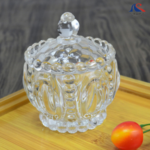 Mini Tarro <span class=keywords><strong>de</strong></span> Cristal para Dulces, Frutos Secos, Caja <span class=keywords><strong>de</strong></span> Almacenamiento para Cocina, <span class=keywords><strong>Azucarero</strong></span> con Tapa, Promocional, para Nueces, Bodas y Fiestas - Product Image 3