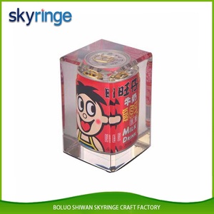 高品質 透明 アクリル ピル 文鎮 スタンド カプセル クラフト - Product Image 5