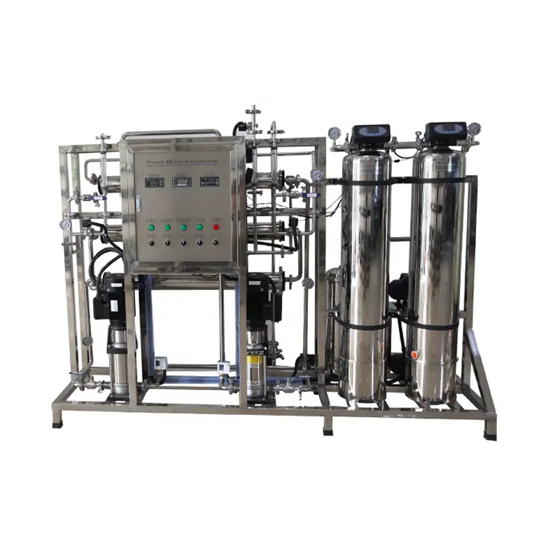 Guangzhou leverancier 250L/H lab zuiver water systeem water deionization machine voor auto batterij