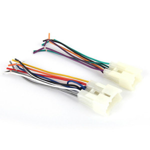 Pemutar CD Mobil Stereo dengan Kabel, Adapter Kawat Radio untuk TOYOTA Aftermarket - Product Image 1