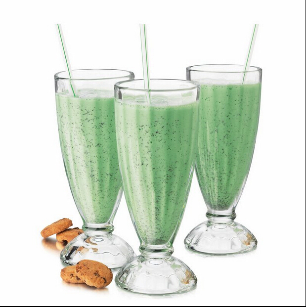 Glass Ice Cream Cup Hot Sale Transparent Glass Ice Cream Juice For Dessert Bar