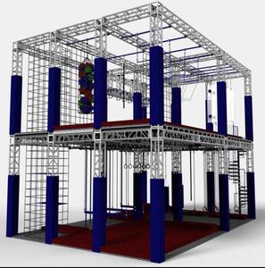 Équipement d'obstacle américaine, Course guerrier Ninja, intérieur et extérieur - Product Image 3