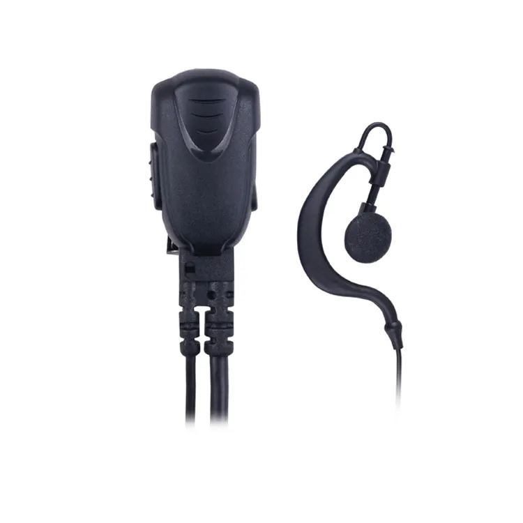 Police radio earpiece G shape ear hook earphone for motorola GP308 GP88