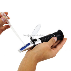 Réfractomètre de moût de bière et de vin, gravité spécifique à double échelle et Brix, remplace l'hydromètre Homebrew - Product Image 4