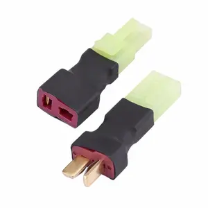 Airsoft Wireless T Plug Male / Female to Mini Tamiya Female / Male T Plug High Quality Connector Adapter