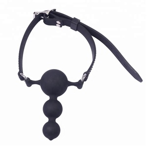 Мягкий силиконовый мяч для начинающих, кляп, БДСМ, бондаж, секс-игрушка, подарок - Product Image 3