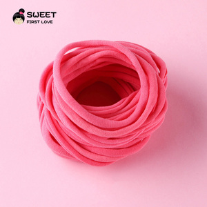 Di nuova di Stile di Buona Elastico Fascia Dei Capelli Dei Bambini di Colore Puro Morbido Traceless Del Bambino <span class=keywords><strong>Accessori</strong></span> Dei Capelli Della Ragazza - Product Image 3