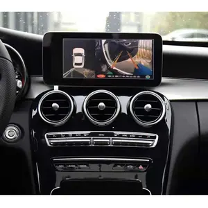 Caméra de vue avant et arrière pour Mercedes GLE, mise à niveau OEM, convertisseur vidéo avec capteur de stationnement à piste dynamique, 5 pouces