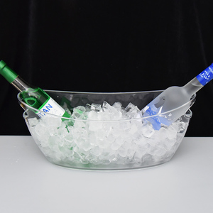 Ngoài trời trong suốt 7L nhựa Xô đá cho thanh rượu bán buôn tùy chỉnh thiết kế - Product Image 3