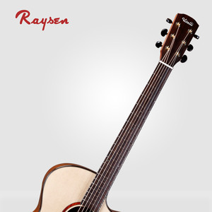 Raysen Professional Guitarra acústica <span class=keywords><strong>de</strong></span> 41 pulgadas con Solid Sitka spruceTop / <span class=keywords><strong>Coco</strong></span> Polo Body GAC Cutway Shape - Product Image 5