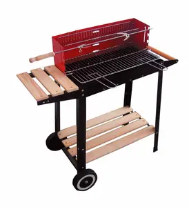 Partie Chariot allemand barbecue barbecue au charbon de bois