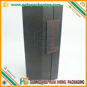 Branded negro hexagonal forma cartón caja de regalo para envases la extensión del pelo - Product Image 4