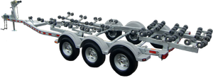 Customised Heavy-Duty 185/70R13 Double Axle Ecocampor Fishing Boat <strong>Trailers</strong> Mechanical Brakes Three Axles <strong>Folding</strong> Other <strong>Trailers</strong> - Product Image 3