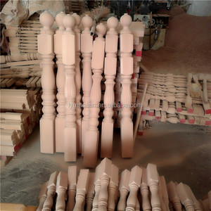 Cầu Thang Gỗ Lan Can Spinles <span class=keywords><strong>Newel</strong></span> <span class=keywords><strong>Post</strong></span> Lan Can - Product Image 5