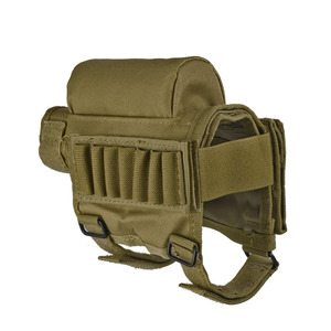 Senderismo al aire libre Bolsa táctica ajustable Cheek Rest Stock Bolsa portátil - Product Image 4