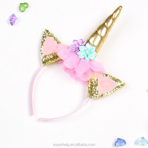 Mágico de cuerno de unicornio fiesta diadema de pelo perfecto vestido niños bebé niños Cosplay regalo de desgaste de la cabeza las niñas Accesorios - Product Image 2