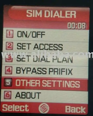 SIM dialer for mobile