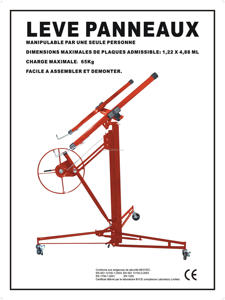 Panel alat pengangkat Papan gipsum dengan <span class=keywords><strong>CE</strong></span> max loader 3.35m maks hegiht68kgs-<span class=keywords><strong>drywall</strong></span> pengangkat-satu orang dapat melakukannya - Product Image 5